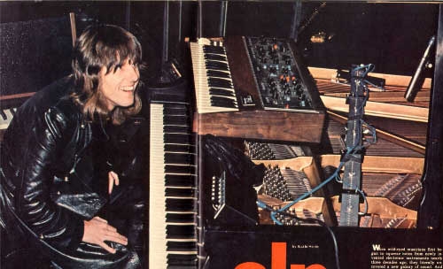 Keith at Piano/MiniMoog